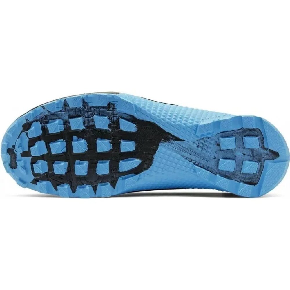 Nike Metcon X SF Mens Training Shoes Size 6 Black & Light Current Blue BQ3123-04 - Picture 6 of 6